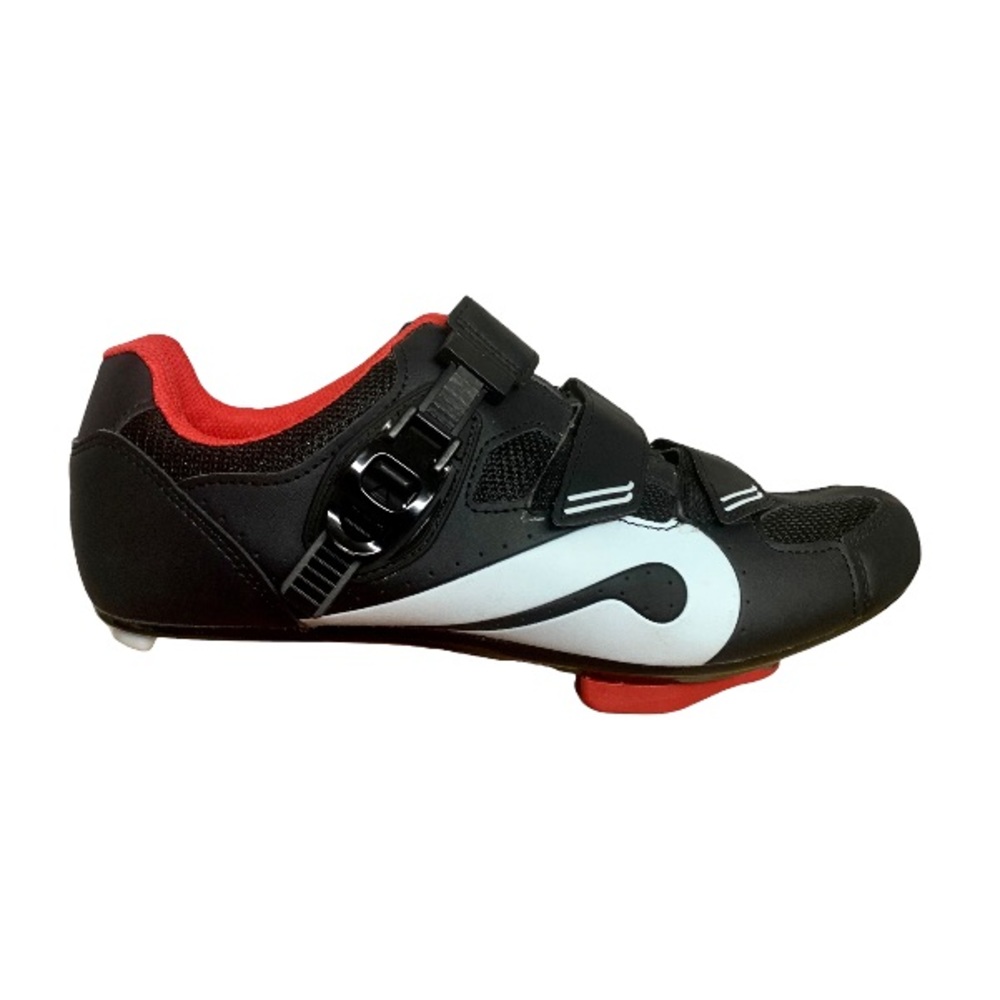 Peloton cycling red black shoes size 44
